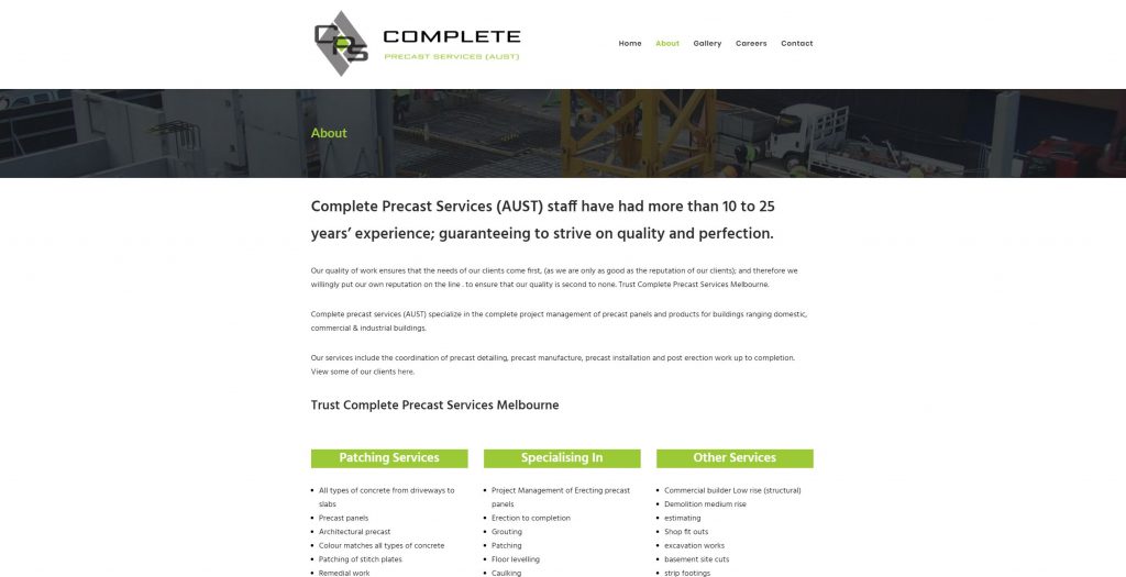 Complete Precast Services